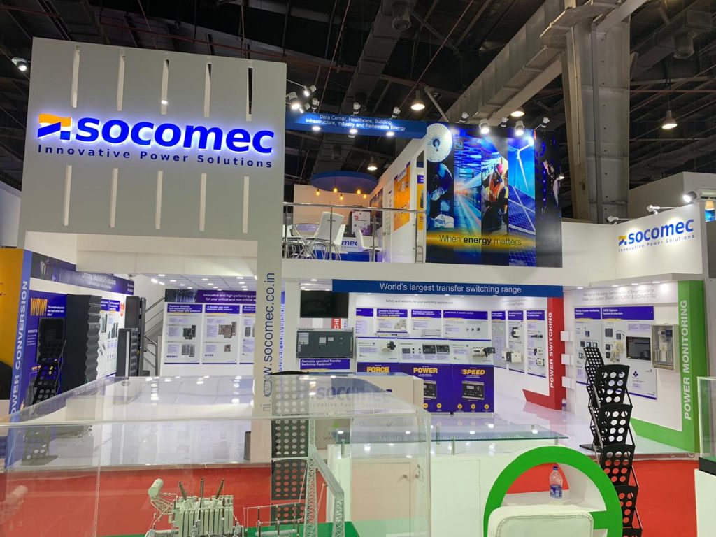 Corporate event setup