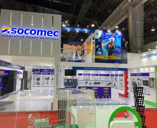 Socomec Elecrama 2020 booth